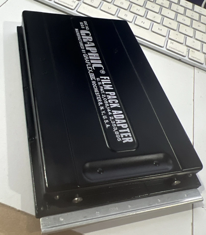 Adaptador de película gráfica Graflex 2-1/4 X 3-1/4 NUEVO EN CAJA #1233 Foto 2 de 4