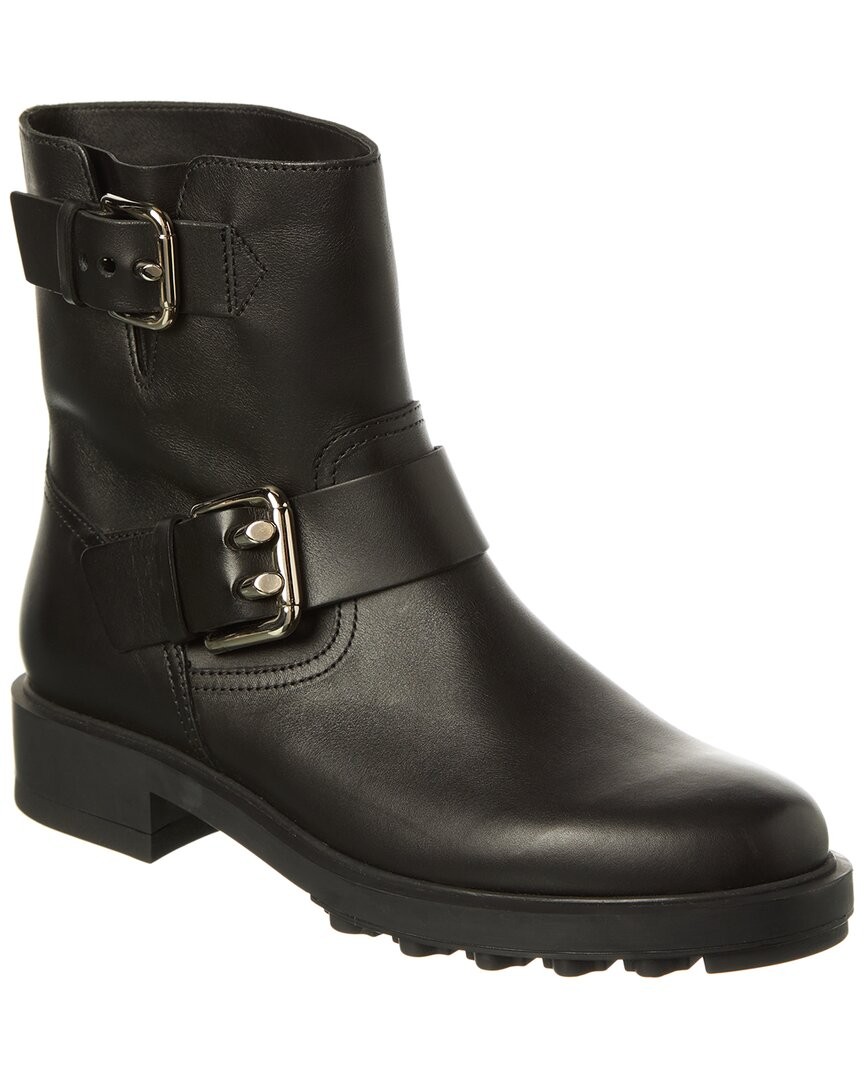 Tod S Leather Boot Womens Black 41 55590₽