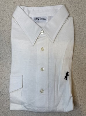 Norfolk Southern Button Dress Shirt White Large