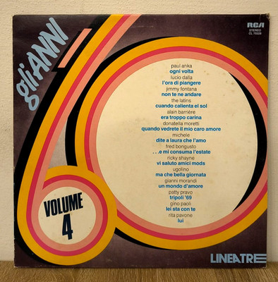 ARTISTI VARI - GLI ANNI 60 VOLUME 4 - VINYL VG+/VG+ LP COMPILATION PROMO