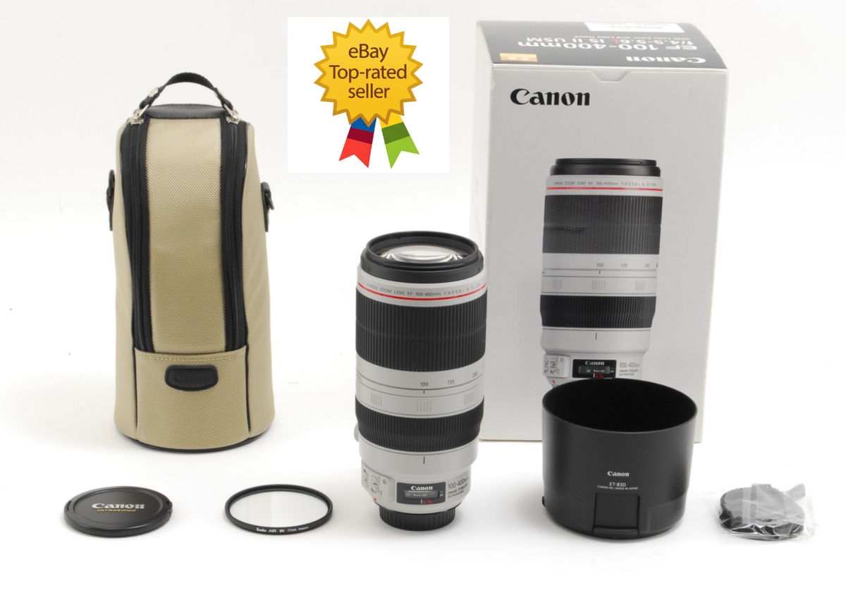 Canon EF 100-400mm F/4.5-5.6 L IS II USM Lens From JAPAN [MINT++ w