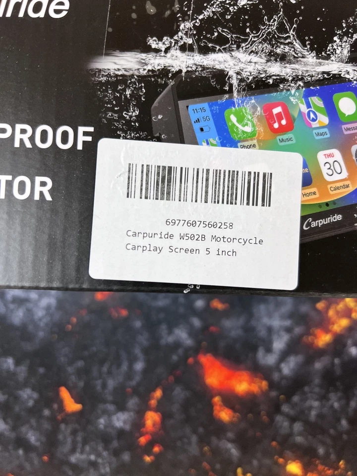 Carpuride W502B for BMW Motorcycle CarPlay & Android Auto & Dual Bluetooth - Image 2 of 4