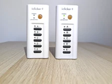 iClicker Plus Remote Control For Students White Tested