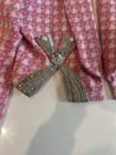 Area Pink Deco Bow Slit Cropped Blazer — photo 5