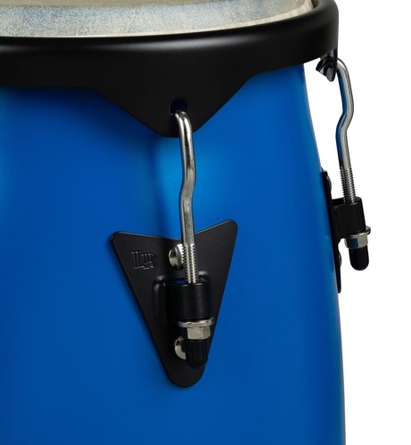 Latin Percussion Discovery 10-11" Conga Set LP646D-DB mit Ständer - Rennwagen blau - Bild 3 von 5