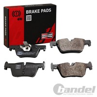 Champion BremsbelÄGe Satz Hinterachse Passend FÜR BMW 1 2 3 4 | 573401CH