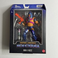 Mattel NIB Masters of The Universe New Eternia Man-E-Faces Action Figure MOTU