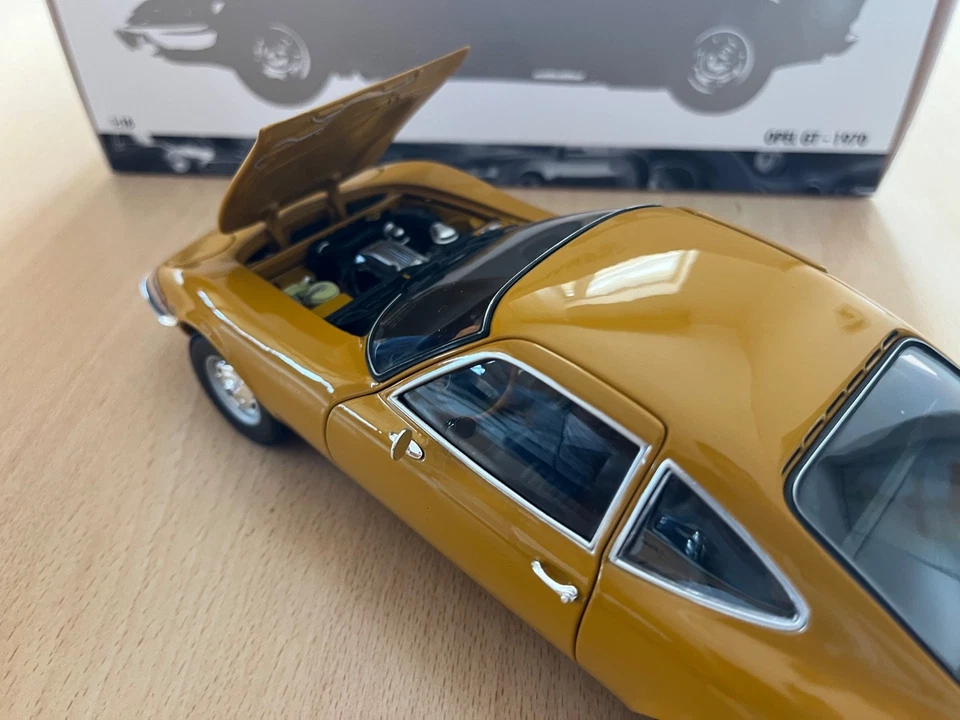 Opel GT 1970 Ochre 1/18 Minichamps - Immagine 3 di 3
