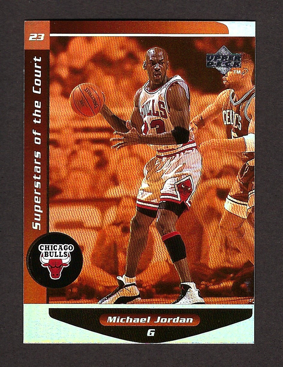 1998-99 Upper Deck Ovation MICHAEL JORDAN "Superstars of the Court" C1