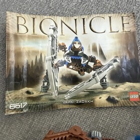 LEGO BIONICLE: Zadahk 8617 - Missing Disc - With Canister And Manual
