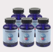 1-5x Nattokinase 10800 FU 60 Capsules Vegan G...