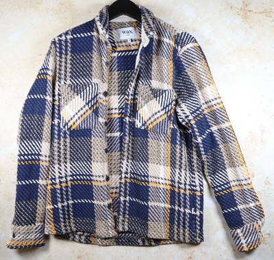 Wax Whiting Overshirt Jaquard Weave (Multi, Größe S)