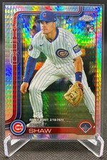 2025 Topps Chrome Update Matt Shaw Prism Refractor #USC135 RC Cubs