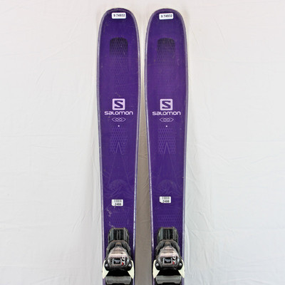 18-19 Salomon QST Myriad 85 Used Womens Ski 153cm #974932