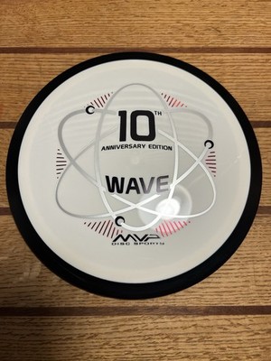 MVP Neutron Wave Golf Disc 175g 10th Anniversary Stamp