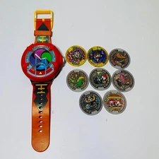 Yokai Watch U Prototype with 8 Medals - Tested Working