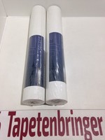 Vliestapete Erismann 2X 10262-01 (2Rollen) Uni Struktur Cremeweiß Restposten