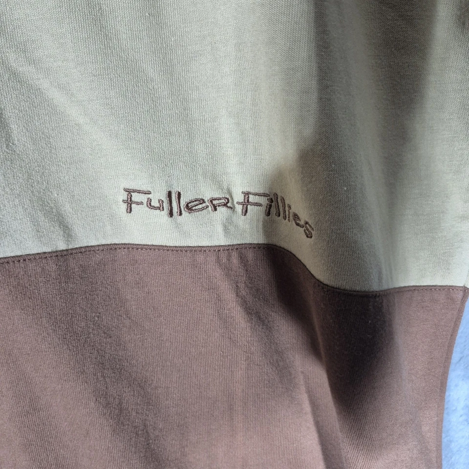 Women's Fuller Fillies Scrummy Shirt Size 18 BNWT Toffee - Imagem 2 de 4