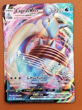 Lapras VMAX Ultra Rare SWSH01: Sword & Shield Base Set 050/202 NM Pokemon TCG