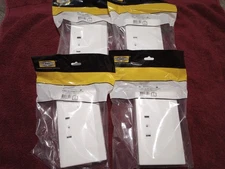 Hubbell Office White 6-Port Data Keystone Housing Surface Mount Box HSB6W