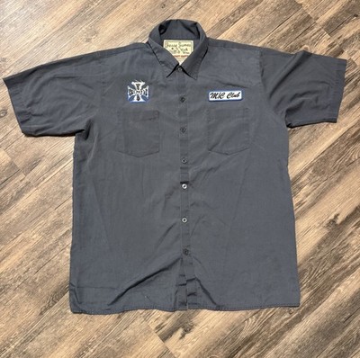 VINTAGE Jesse James Workwear West Coast Choppers M/C Club Shirt