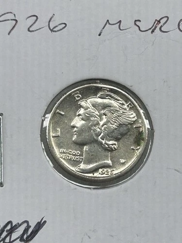 1926 mercury dime Unc