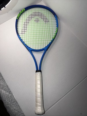 HEAD Ti. Conquest Tennis Racquet   Nano Titanium 4 3/8''  3 Grip,  Blue