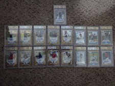 (17) 2006-17 Bowman Chrome Prospect/Draft Picks Gold Refractor Auto Lot