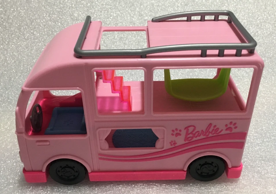 Barbie Pet Pink Camper Van - Image 2 of 3
