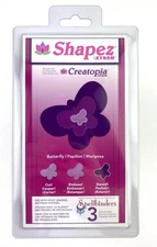 Spellbinders Shapez Creatopia - BUTTERFLY - 3 dies included - Xyron