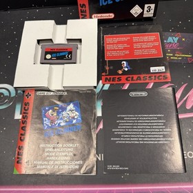 ICE CLIMBER GBA GAMEBOY ADVANCE PAL ITA EUR NES CLASSICS USATO COMPLETO