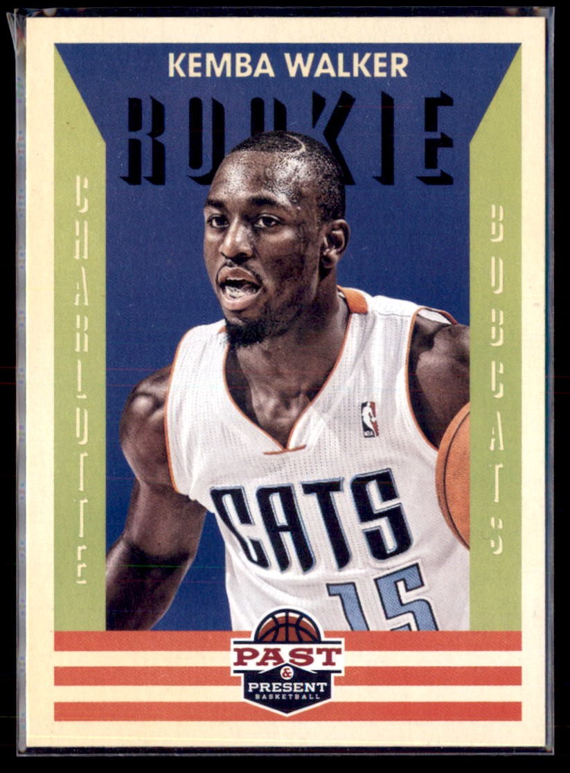 2012-13 Panini Past Present Basketball Kemba Walker Charlotte Bobcats 190 Rooki