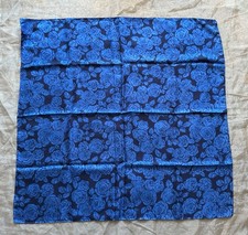 Vintage Breguet Watch Silk Scarf Designer Fashion Accessory