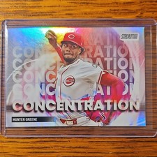 Topps Stadium Club Concentration Insert Hunter Greene Reds #C-16 2025