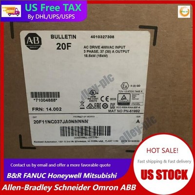 New Allen Bradley 20F11NC037JA0NNNNN Powerflex 753 25 HP Stock 2516 US Free Tax