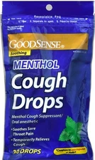Good Sense Cough Drops Menthol