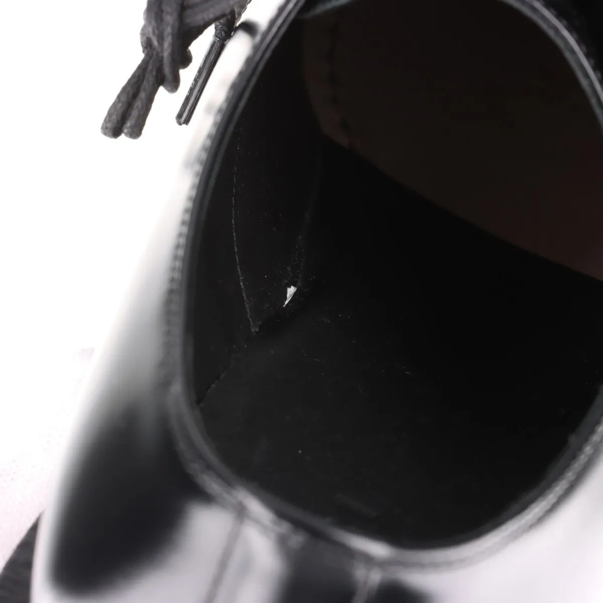 Gucci Leather Leather shoes 9 Men's Black 794178 with bag thumbnail 14