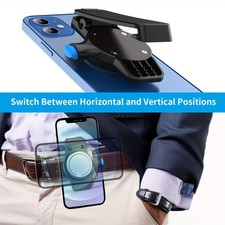 Snap-Closure Active Lightweight Convenient Snap Closure Running Phone Waist Clip