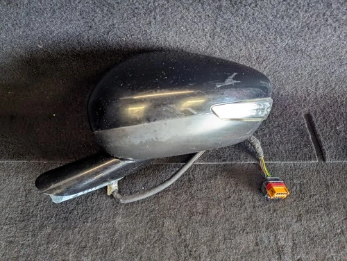 10-15 MK1 PEUGEOT 508 NS PASSENGER SIDE ELECTRIC WING MIRROR BLACK PEARL KTVD