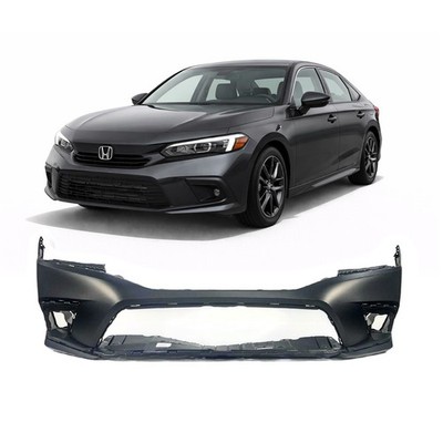 Front Bumper Cover For Honda Civic 2022-2023 Primed 04711T20A00ZZ