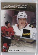 2023 Upper Deck SP Game Used Premium Materials Jersey 7/25 Kevin Korchinski 1h41