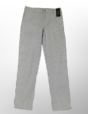 NEW Polo Ralph Lauren Boys Classic Fit Striped Chino Pants Blue White Size 18