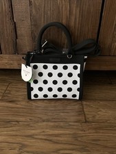 Polka Dot Knit Crossbody Bag - Kate Spade x Target White/Black