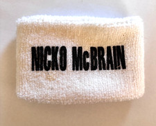 Bracciale Iron Maiden Nicko McBrain originale tour usato