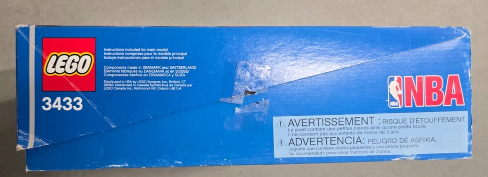 LEGO 3433 Ultimate арена НБА, коробка + только инструкции - Изображение 3 из 4