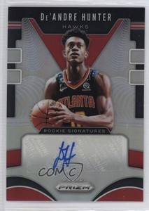 2019-20 Panini Prizm Rookie Signatures Silver De'Andre Hunter #RS-DAH Auto RC