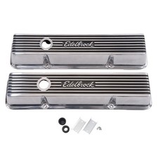 Edelbrock Engine Valve Cover Set Fits 1978 Pontiac Grand Lemans