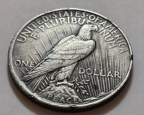 New Listing1924 Peace Silver Dollar • 90% Silver • Circulated • As Shown • Nice Details (64