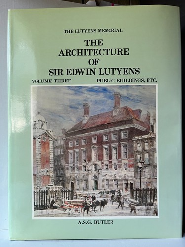 Architecture of Sir Edwin Lutyens Memorial ASG Butler Antique Collectors Club - Picture 18 of 24