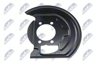 NTY Spritzblech, Bremsscheibe HTO-NS-003 Passend FüR Nissan